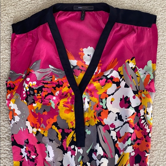 BCBG MAXAZRIA FLOWER DRESS - Picture 2 of 7